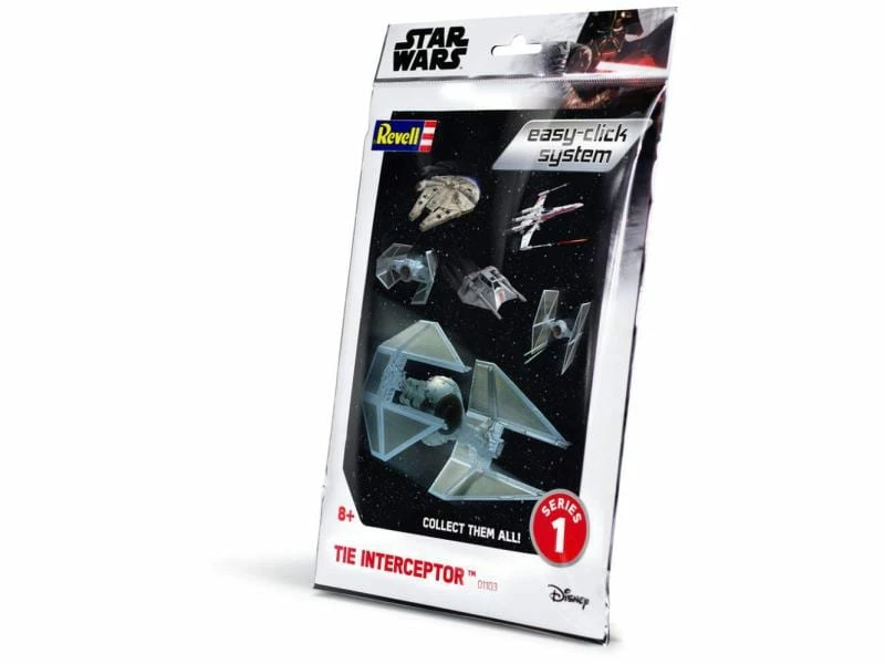 Revell Bausatz Star Wars TIE Interceptor easy-click 1:90 4 Revell Bausatz Star Wars TIE Interceptor easy-click 1:90 – Bild 2