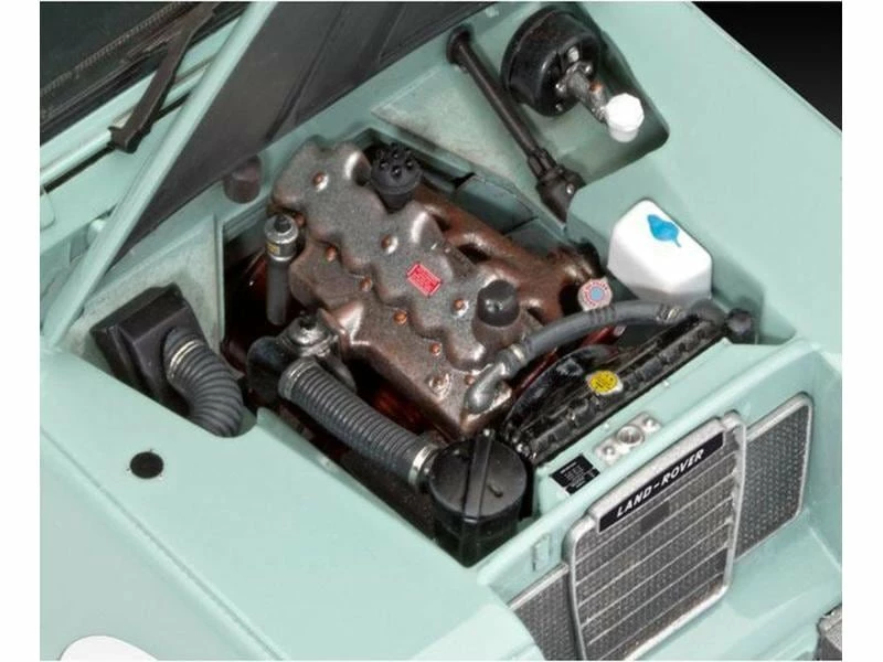 Revell Bausatz Model Set Land Rover Series III 1:24 8 Revell Bausatz Model Set Land Rover Series III 1:24 – Bild 6