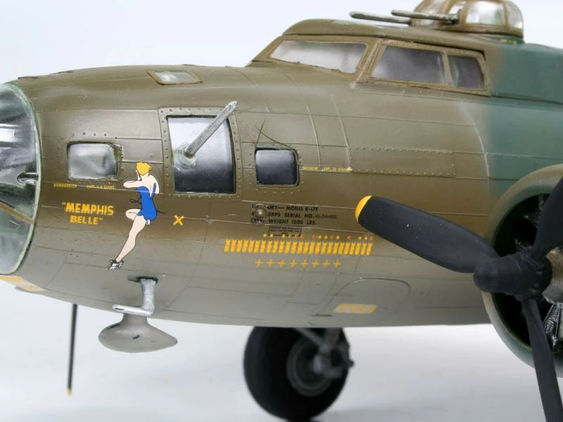 Revell Bausatz Boeing B-17F Memphis Belle 1:48 5 Revell Bausatz Boeing B-17F Memphis Belle 1:48 – Bild 3