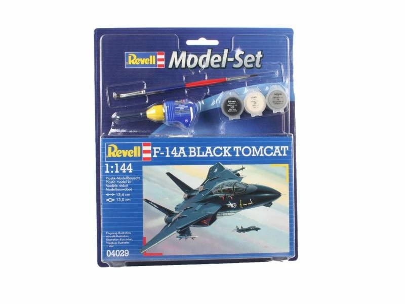 Revell Bausatz Model-Set F-14A Black Tomcat 1:144 5 Revell Bausatz Model-Set F-14A Black Tomcat 1:144 – Bild 3