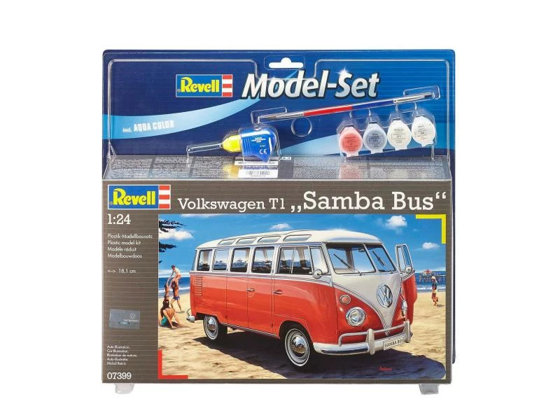 Revell Bausatz Model-Set VW T1 Samba Bus 1:24 4 Revell Bausatz Model-Set VW T1 Samba Bus 1:24 – Bild 2