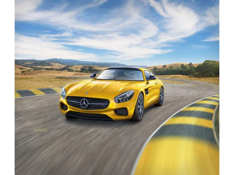 Revell Bausatz Mercedes AMG GT 1:24 4 Revell Bausatz Mercedes AMG GT 1:24 – Bild 2