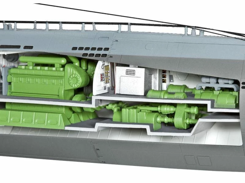 Revell Bausatz Submarine Typ XXI w. Interior 1:144 7 Revell Bausatz Submarine Typ XXI w. Interior 1:144 – Bild 5