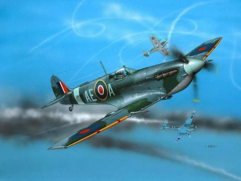 Revell Bausatz Spitfire Mk Vb 1:72 4 Revell Bausatz Spitfire Mk Vb 1:72 – Bild 2