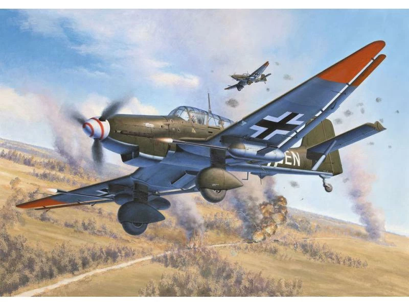 Revell Bausatz Junkers Ju 87 G-2 Tank Buster 1:72 10 Revell Bausatz Junkers Ju 87 G-2 Tank Buster 1:72 – Bild 8