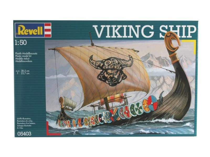 Revell Bausatz Viking Ship 1:50 4 Revell Bausatz Viking Ship 1:50 – Bild 2