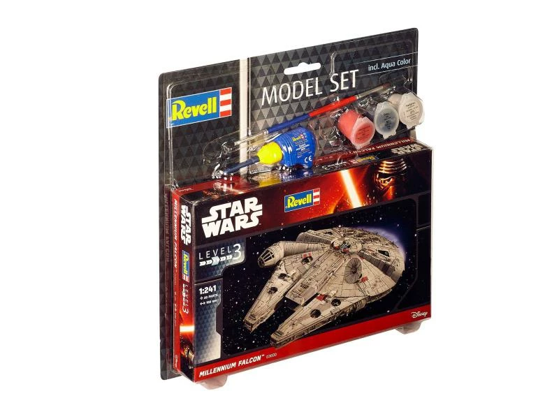 Revell Bausatz Model Set Star Wars Millennium Falcon 1:241 3 Revell Bausatz Model Set Star Wars Millennium Falcon 1:241