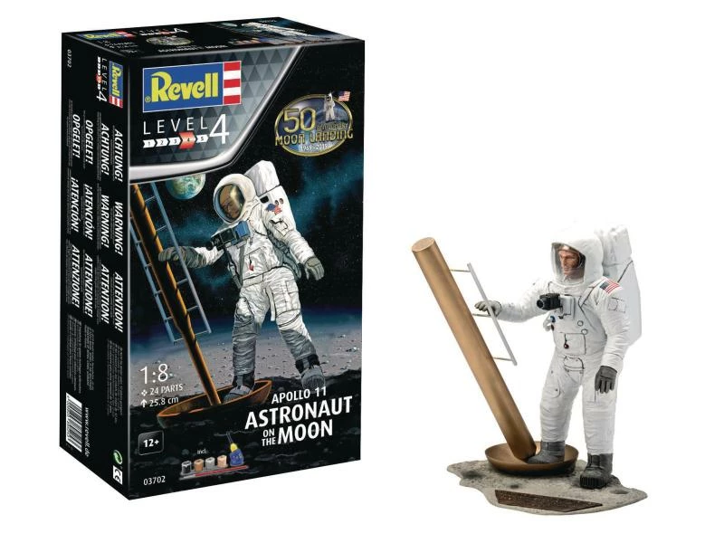Revell Bausatz Model Set Apollo 11 1:8 3 Revell Bausatz Model Set Apollo 11 1:8